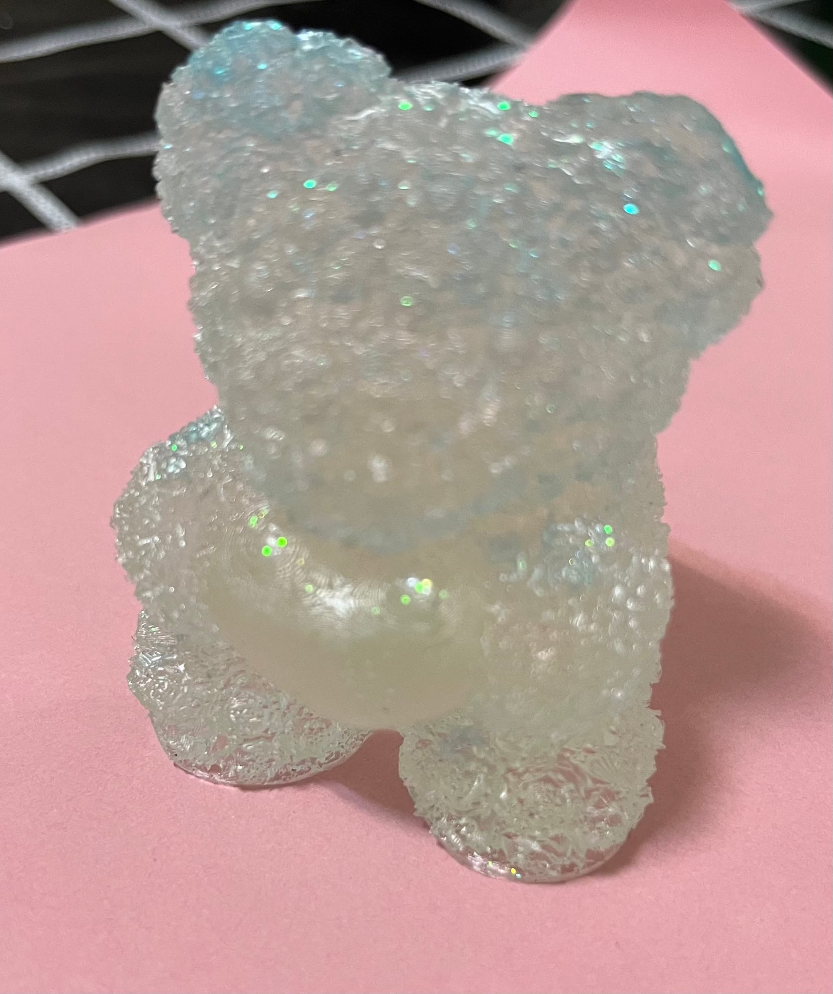 Estatueta Urso 3D Texturado